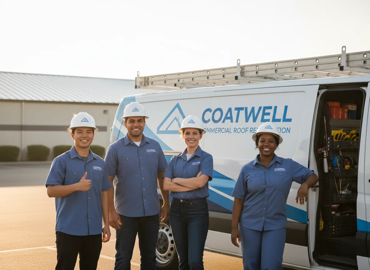 Commercial roof coating company in Magnolia, OH